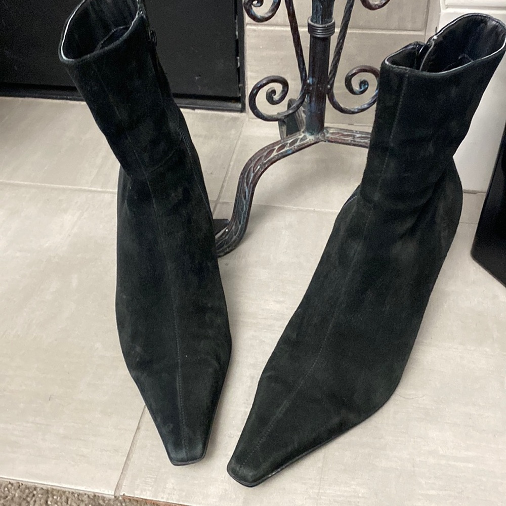 Marcello Roci Black Suede boots